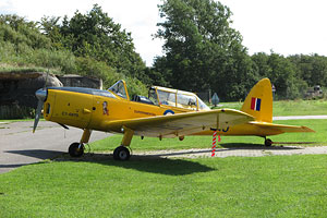 OY-DHJ, DHC-1 Chipmunk tilhørende Strut Nordjylland. Foto: Steen Lee Christensen