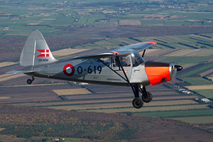 OY-ATM, KZ VII. Et af Strut Nordjyllands veteranfly.
